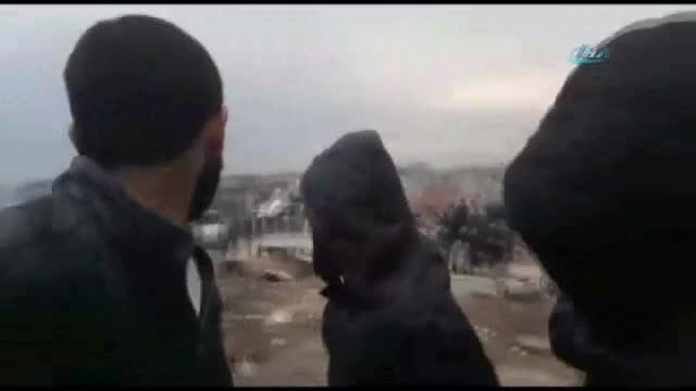 Halep'te tahliye konvoyuna saldırıya dair görüntüler ortaya çıktı