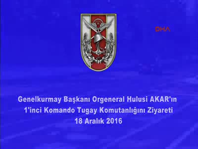 Genelkurmay Başkanı Akar Kayseri'de Vecihi Akın Kışlası'nı ziyaret etti