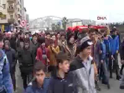 Şehit Er Uğur Korkmaz'ı binlerce kişi uğurladı