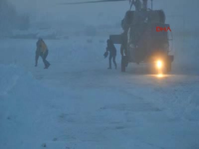 Mehmetçik'ten nefes kesen hasta kurtarma operasyonu