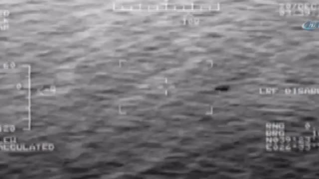 Denizde ölüm kalım savaşı böyle görüntülendi