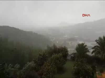 Alanya'da 5 okula kar tatili