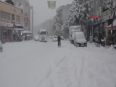 Antalya'da kar sürprizi