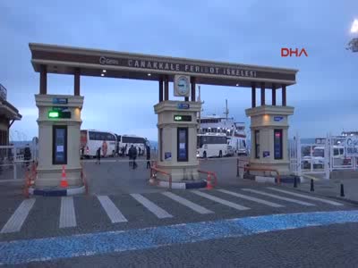 Çanakkale'de ada seferlerine fırtına engeli