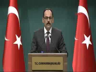 Cumhurbaşkanlığı Sözcüsü Kalın'dan El Bab açıklaması