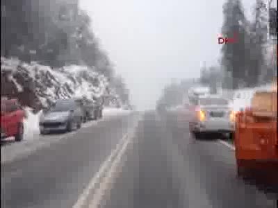 Akseki'de okullara kar tatili