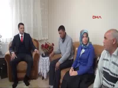 Kırıkkale Valisi'nden yaralı askerlere geçmiş olsun ziyareti