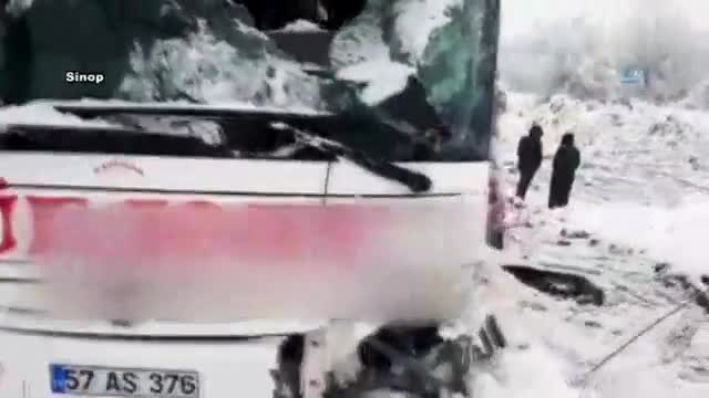 Sinop'ta feci kaza: 4 ölü, 28 yaralı