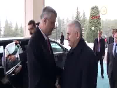 Başbakan Yıldırım, Kosova Cumhurbaşkanı Taçi ile görüştü