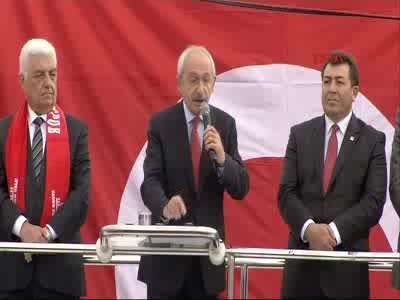 CHP Lideri Kılıçdaroğlu Mumcular Meydanı'nda halka hitap etti - 2