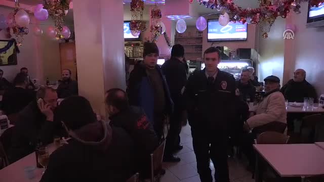 Bursa'da  3 bin 500 polisle yılbaşı operasyonu
