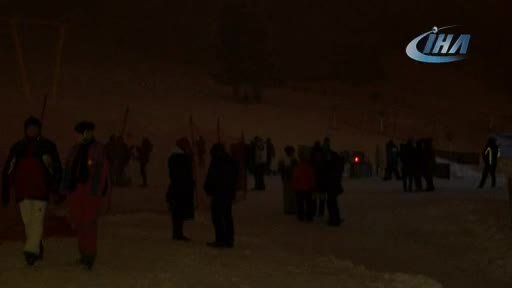 Bursa'da eksi 12 derecede mangal keyfi