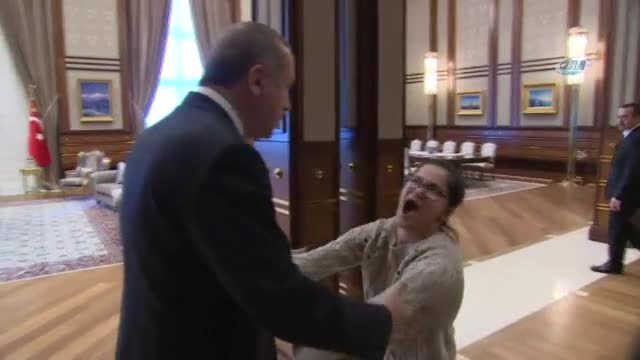 Erdoğan hayranı engelli Gülşah'ın hayali gerçek oldu