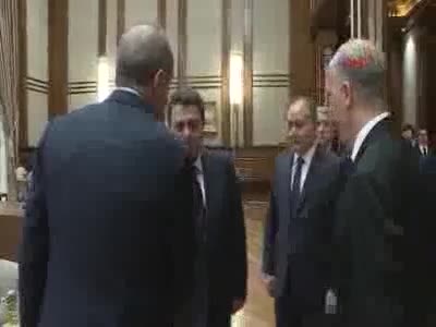 Cumhurbaşkanı Erdoğan, Türk-İş Heyetini kabul etti