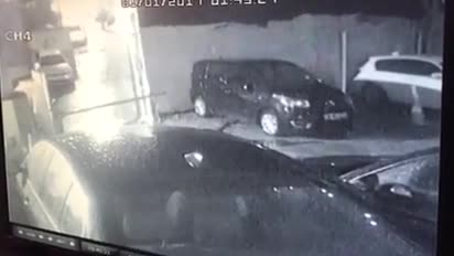 'Otoparka saklanıp polisi gözledi'