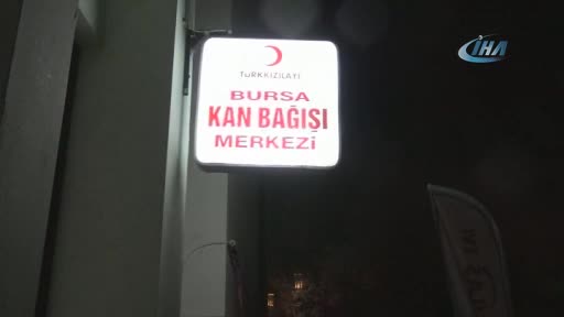 Bursalı dağcılardan  kan bağışı etkinliği