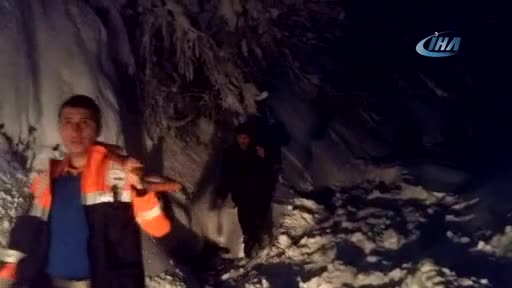 Bursa'da hayvanları için donmayı göze aldılar