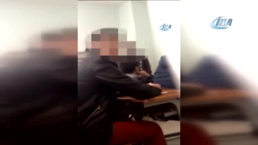 Bursa'da fizik dersindeki FETÖ propagandası kamerada