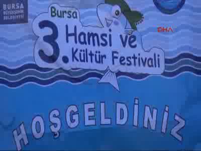 Bursa'da 3. Hamsi ve Kültür Festivali düzenlendi