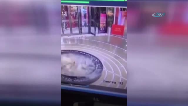 Cep telefonu tutkusu onu havuza düşürdü