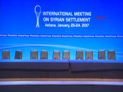 Astana'daki 'Suriye' toplantısı sürüyor