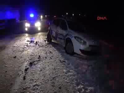 Karayolu ulaşımına buzlanma engeli