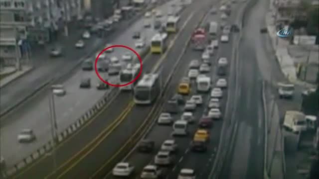 E-5'i birbirine katan o sürücüye gözaltı