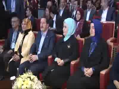 Emine Erdoğan, Eğitim-Bir-Sen 4. Türkiye eğitimci kadınlar buluşmasında konuştu