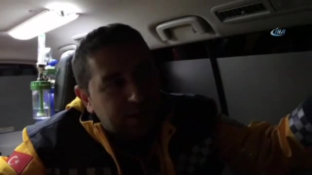 Sağlık personeli ölümden döndü