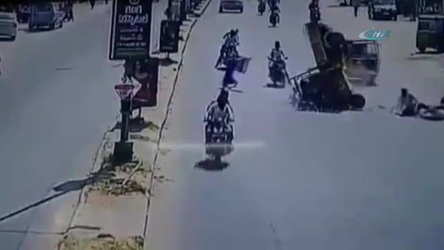 Yaya ortalığı birbirine kattı