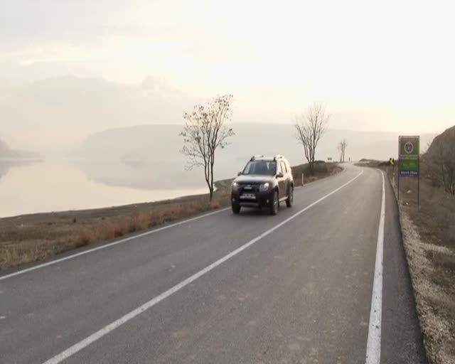 Bursa'da ilçeleri bağlayan yol hizmette