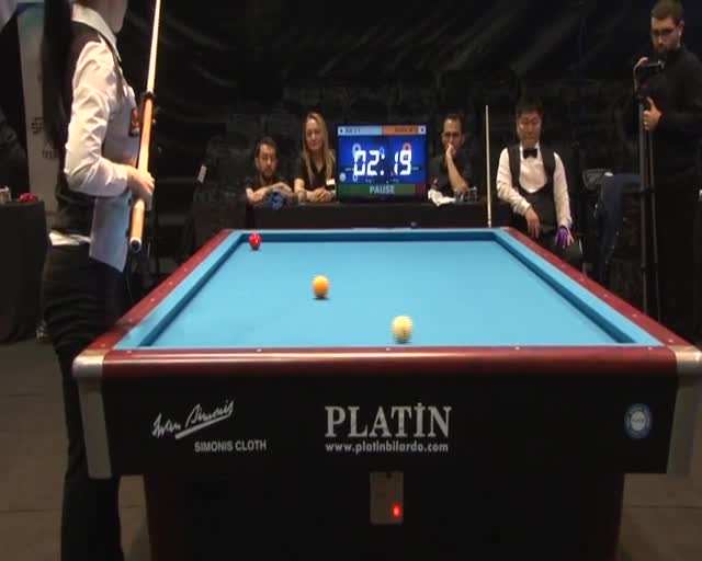 Bursa'da 3 Bant Bilardo Dünya Kupası karşılaşmaları başladı