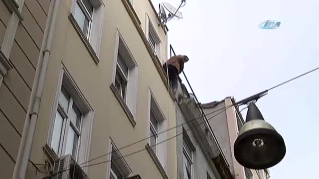 İstanbul'da korku dolu anlar