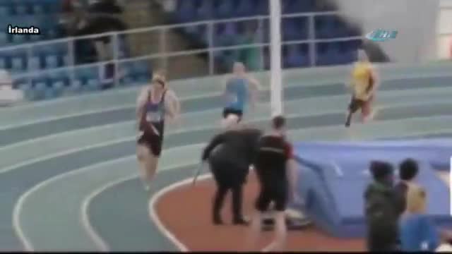 800 metre yarışında görünmez kaza