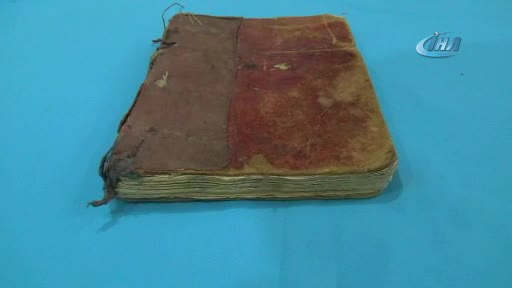 400 yıllık vaaz kitabı ele geçirildi