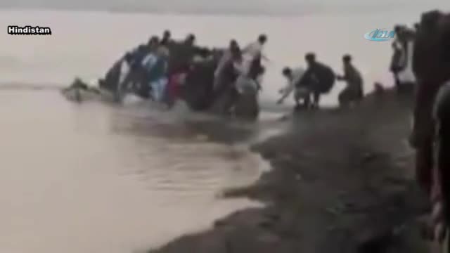 Göçmen teknesi böyle battı