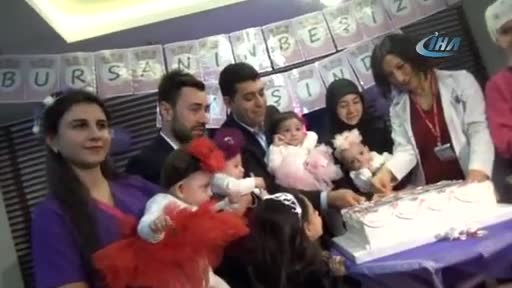 Bursalı beşizler bir yaşında
