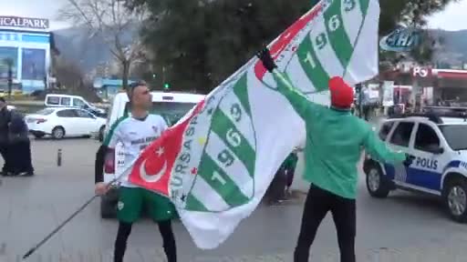 Bursasporlu taraftarlar 15 kilometre koştu