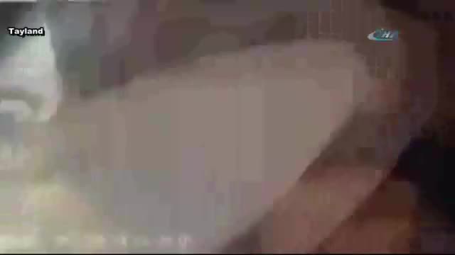 Alışveriş yolunda feci kaza