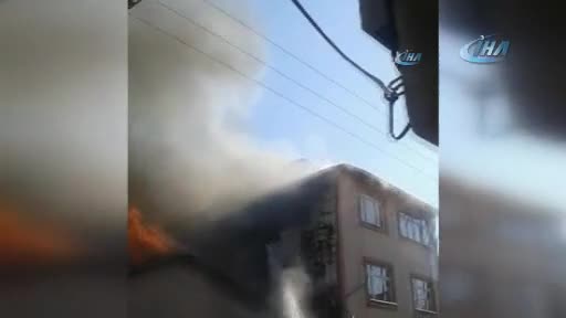 İstanbul'da yangın paniği