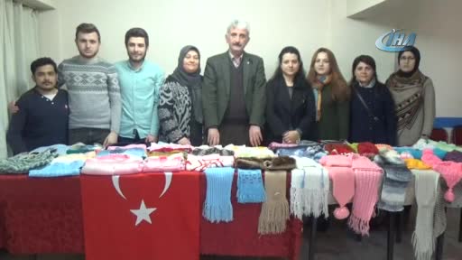 Bursa'dan Hakkari'deki çocuklara kışlık giysi