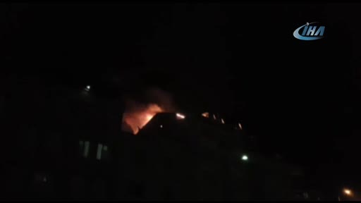 Bursa'da korkutan yangın