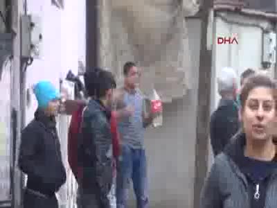 Bursa'da anne babası tutuklanan çocuk kendini yakmak istedi