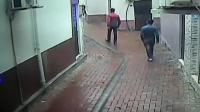 Önce kamera sonra polis yakaladı!