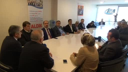 Bursa'da AK Parti Nilüfer'den Memur-Sen'e ziyaret