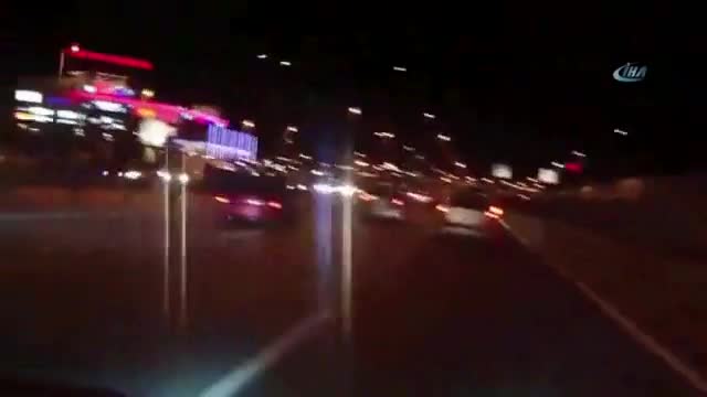 İstanbul E-5'te trafik magandası terörü