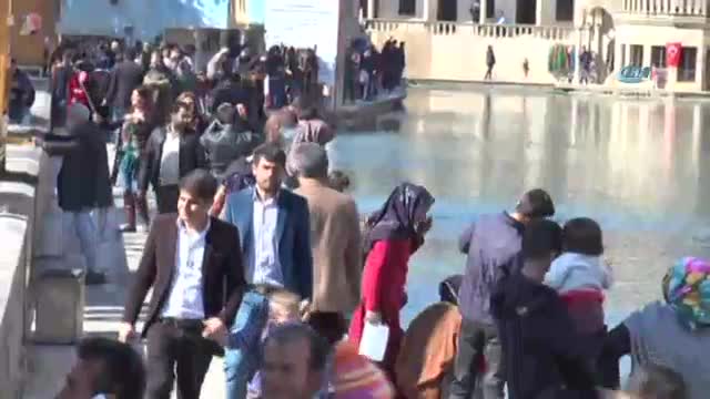 Balıklıgöl'e ziyaretçi akını