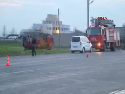 Otomobil ikiye bölündü: 2 ölü, 4 yaralı