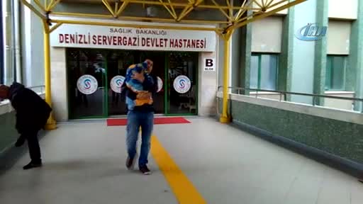 Denizli'de hastanede oksijen tüpü patladı