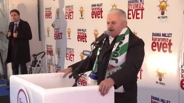 Başbakan Binali Yıldırım Bursa mitinginde konuştu